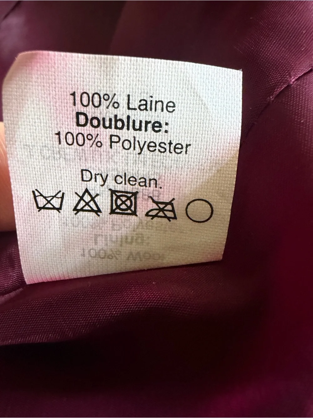 J. Crew Classic Wool #2 Pencil Skirt in Pinot Noir